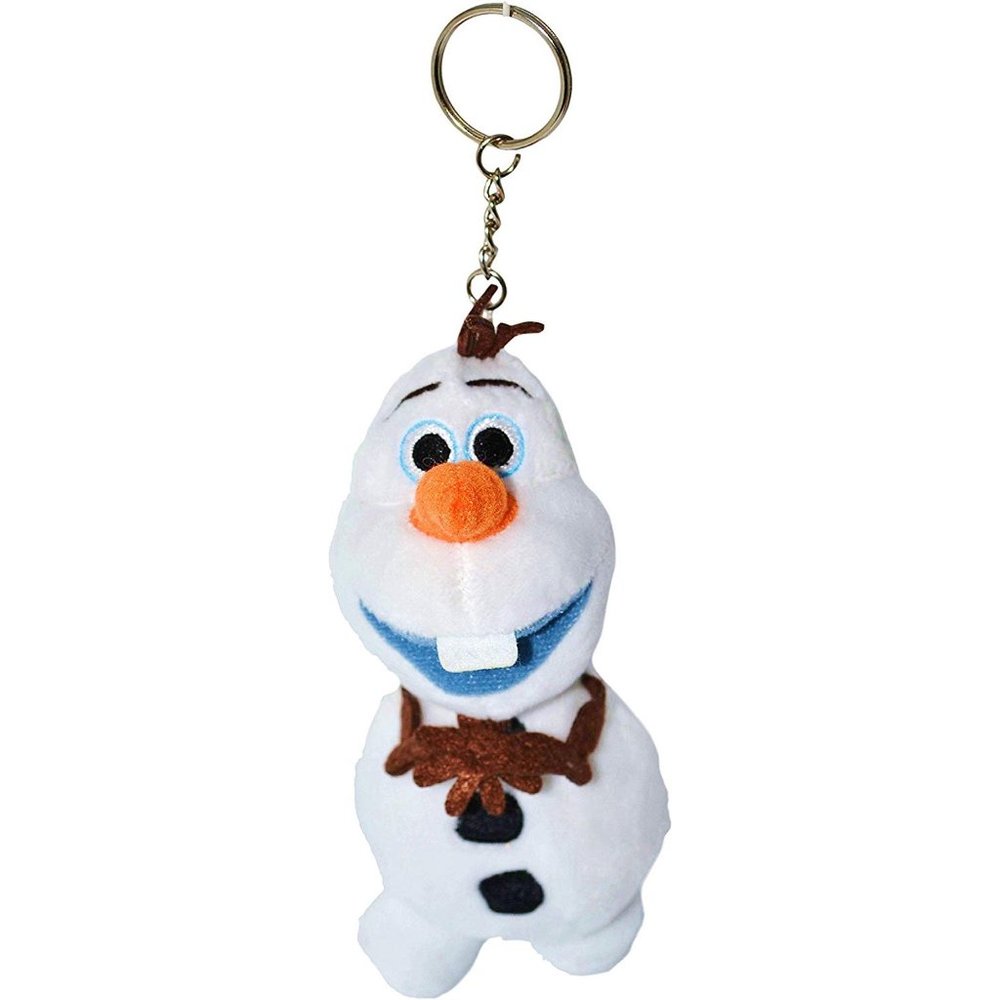 NWT Disney Movie Frozen Olaf Soft Plush 5" Tall Keychain. - Picture 1 of 3
